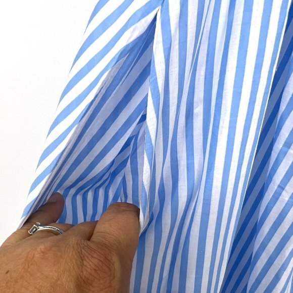 Bird & Kite Pacifica Dress In Minimalist Ocean Stripe M - Picture 6 of 7